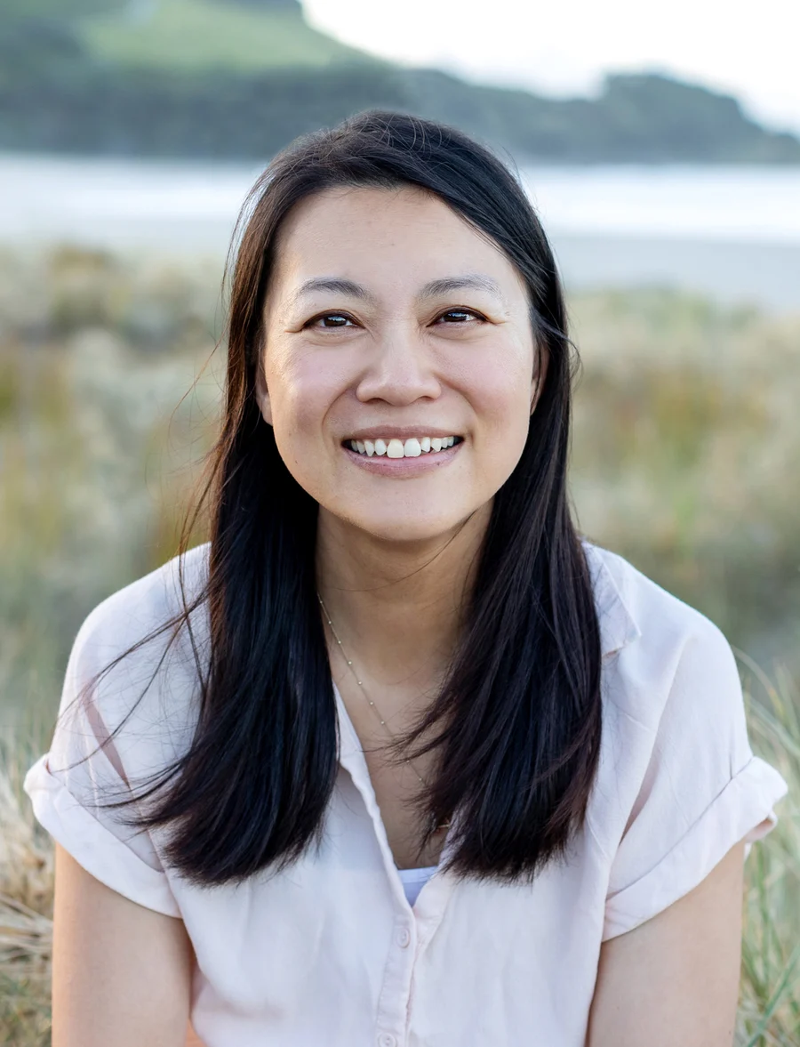 Dr Wai Tze Cheng, menopause specialist, photographed at the beach